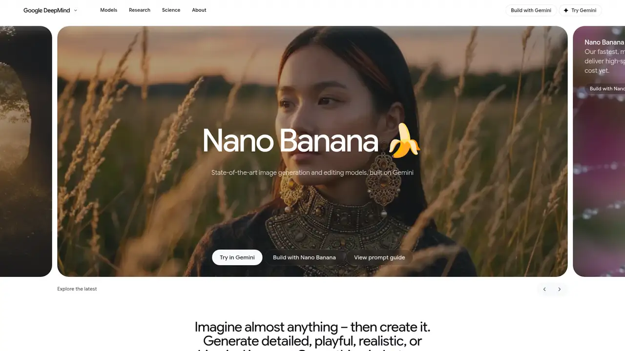 Google Imagen website screenshot