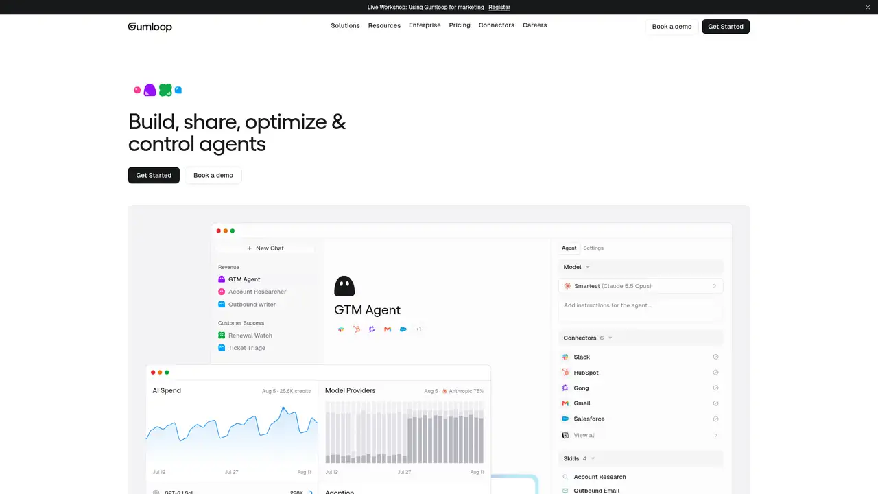 Gumloop website screenshot