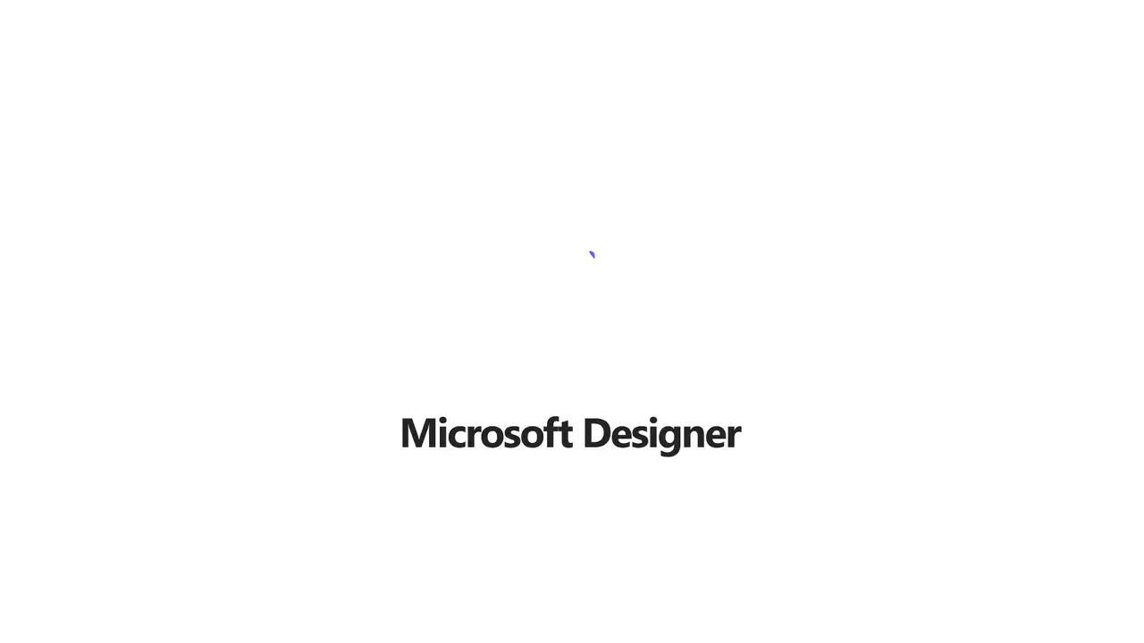 Microsoft Designer website screenshot