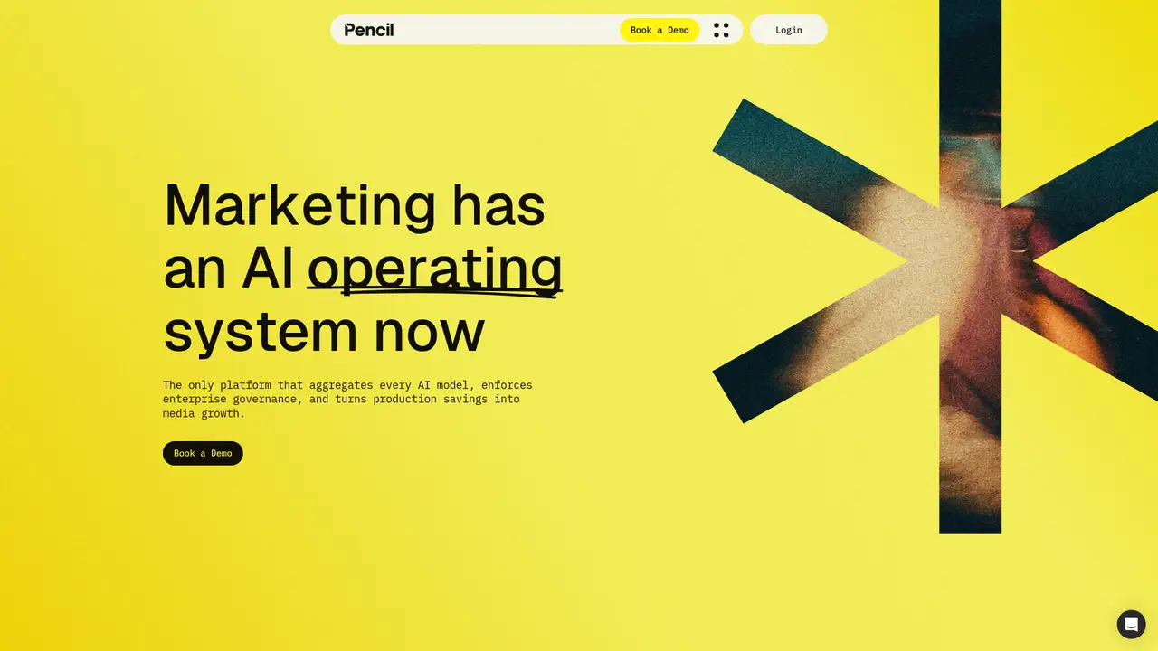 Pencil website screenshot